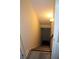 Stairway leading from main floor to basement with wooden steps at 2031 Lakewood Cir, Grayson, GA 30017