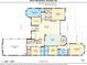 Detailed floor plan showcasing the layout of the house with labeled rooms, measurements, and total square footage at 4216 Tattnall Run, Acworth, GA 30101