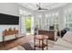 This bright office has many windows and a private balcony at 4216 Tattnall Run, Acworth, GA 30101