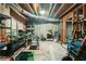 Unfinished basement storage area with shelving units, tools, and organization potential at 5015 Preservation Pointe Nw, Kennesaw, GA 30152