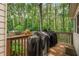 A view from the deck with outdoor grills overlooking the playset at 5015 Preservation Pointe Nw, Kennesaw, GA 30152