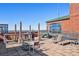 Spacious rooftop deck for relaxing and grilling out with friends, with panoramic skyline views at 3180 Mathieson Ne Dr # 1001, Atlanta, GA 30305