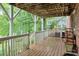 Spacious deck with ample room for outdoor seating and entertainment at 4140 Summit Dr, Marietta, GA 30068