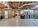 Spacious unfinished basement with door, exposed wood, and ample storage space for organization at 93 Ridgetree Ln, Marietta, GA 30068