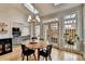 Sun-filled breakfast nook offers outdoor access and views to the cozy Gathering room at 93 Ridgetree Ln, Marietta, GA 30068