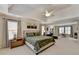 Large main bedroom featuring sitting area, fireplace, and neutral color palette at 93 Ridgetree Ln, Marietta, GA 30068