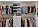 Organized walk-in closet with shelving, drawers, and ample hanging space for clothing and accessories at 93 Ridgetree Ln, Marietta, GA 30068
