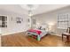 Bedroom with hardwood floors, neutral walls, and ample natural light at 277 Alberta Ne Dr, Atlanta, GA 30305