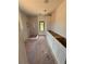 Unfinished bathroom featuring a large shower and white cabinets at 933 Mount Carmel Church Ln, Canton, GA 30114