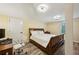 Neutral bedroom featuring a desk/office area with natural light and clean, modern lines at 1130 Angelo Ne Ct, Atlanta, GA 30319