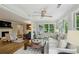 Sun-filled living room with plush seating and a view of the backyard at 1130 Angelo Ne Ct, Atlanta, GA 30319