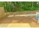Backyard with trees and patio at 1295 Kilmington Ct, Alpharetta, GA 30009