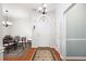 Entryway features beautiful hardwood floors, a dining area, and a well-lit ambiance at 401 Azalea Cv, Canton, GA 30114
