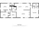Detailed floor plan showcasing the layout of the home, including bedrooms, bathrooms, and living areas at 302 Davis Rd, Stockbridge, GA 30281