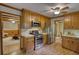 Spacious kitchen with stainless steel appliances, wooden cabinets, and open access to other rooms at 3311 Creek Hollow Dr, Marietta, GA 30062
