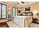 Cozy bedroom with hardwood floors and neutral decor at 171 Beverly Ne Rd, Atlanta, GA 30309