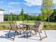 Inviting patio area with comfortable seating, ideal for outdoor gatherings and enjoying the beautiful surroundings at 1735 Fulmont Cir, Mableton, GA 30126