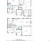 Detailed floor plan showcasing the layout of the first and second floors with room dimensions at 1905 Buford Ct, Conyers, GA 30094