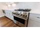 Professional-grade stainless steel range with six burners and large oven, perfect for cooking enthusiasts at 4046 Hazel Nut Ln, Atlanta, GA 30342