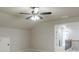 Bonus room featuring neutral walls, carpeting, and views into the hallway with wood railing at 1482 Alcovy Station Rd, Covington, GA 30014