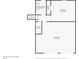 Basement floor plan featuring a laundry room, garage, and bedroom at 309 Carmen Ct, Lawrenceville, GA 30046