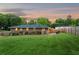 Well-maintained backyard with lush lawn and privacy fence at 3872 Francis Dr, Powder Springs, GA 30127