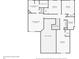 Second-floor plan featuring bedrooms, bathrooms, closets, and primary bedroom with ensuite bathroom at 3135 Castlewood Dr, Loganville, GA 30052