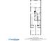 Upstairs floorplan displays bedrooms, bathrooms, and laundry space at 212 Sessions St, Woodstock, GA 30188