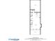 Detailed floorplan showcasing the layout of the first floor, kitchen, and living areas at 212 Sessions St, Woodstock, GA 30188