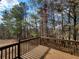 An expansive back deck surrounded by the peace and quiet of the forest at 1745 Collines Sw Ave, Atlanta, GA 30331