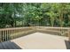 Spacious deck with backyard view at 6030 Sweet Creek Rd, Duluth, GA 30097
