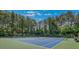 Well-maintained tennis courts, surrounded by lush greenery at 6030 Sweet Creek Rd, Duluth, GA 30097