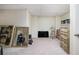 Spacious basement with carpet flooring and ample storage, offering potential for customization at 3885 Weeping Willow Ln, Loganville, GA 30052