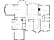 Second-floor floor plan of the primary bedroom, with ensuite, and additional bedrooms at 1942 N Akin Ne Dr, Atlanta, GA 30345