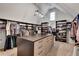 Large walk-in closet with custom shelving and ample storage space at 1942 N Akin Ne Dr, Atlanta, GA 30345