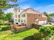 Well-maintained backyard featuring a deck, a lush green lawn, and privacy fencing at 3456 Glen Mist Pl, Dacula, GA 30019