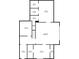 Floor plan view of basement with multiple rooms and dimensions at 3456 Glen Mist Pl, Dacula, GA 30019