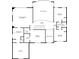 Second floor plan featuring the primary bedroom, bathrooms, and additional bedrooms with closet space at 3456 Glen Mist Pl, Dacula, GA 30019