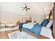 This spacious main bedroom features a tray ceiling and connects to the main bathroom at 3456 Glen Mist Pl, Dacula, GA 30019