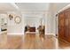 Bright entryway of the home leading into an office space at 3456 Glen Mist Pl, Dacula, GA 30019