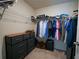 Spacious walk-in closet with ample shelving, hanging space, carpet floor and organized storage solutions at 458 Bishop Ln, Woodstock, GA 30188