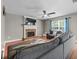 Inviting living room with a cozy fireplace, perfect for relaxing and entertaining at 2086 Grant Ave, Mcdonough, GA 30252