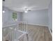 Inviting living room with a staircase and smooth floors at 5295 Old Trail Cir, Stone Mountain, GA 30088