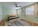 bedroom with tree-themed wall decor and geometric rug at 2840 Alpine Rd, Atlanta, GA 30305