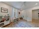 Bright, charming bedroom featuring light hardwood floors, natural light and neutral paint at 2840 Alpine Rd, Atlanta, GA 30305