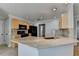 Spacious kitchen features granite countertops and stainless steel appliances at 755 James Ridge Dr, Lawrenceville, GA 30045