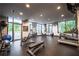 Well-equipped gym with various machines, free weights, and a bright atmosphere at 2828 Peachtree Nw Rd # 1501, Atlanta, GA 30305