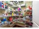 Walk-in pantry with ample shelving for organized storage of food and household essentials at 440 Scott Farm Dr, Powder Springs, GA 30127