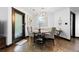 Cozy dining area featuring a modern light fixture and stylish decor at 1250 Parkwood Se Cir # 3001, Atlanta, GA 30339