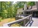 Spacious deck overlooking a private, wooded backyard at 465 Willowbrook Se Dr, Smyrna, GA 30082